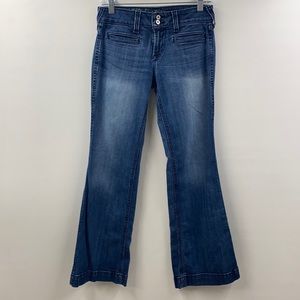 Ariat Denim Trouser Jeans Medium Wash Blue Denim Bootcut  Women’s Size 26